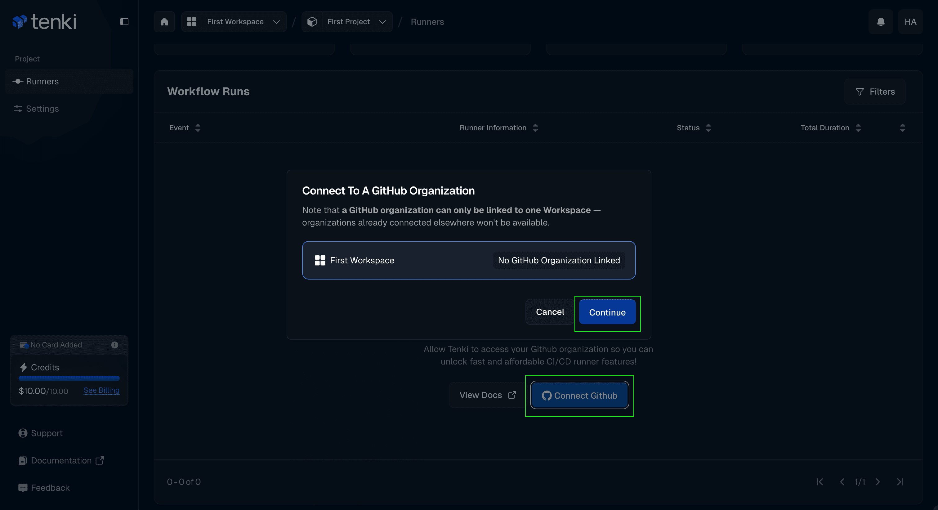 ConnectGithub